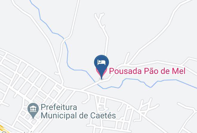 Caetes - Pousada Pao De Mel Maps