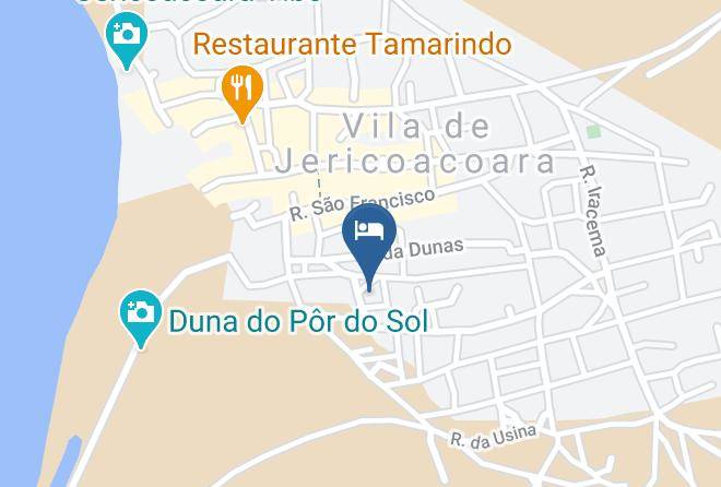 Jijoca De Jericoacoara - Pousada Papaya Maps