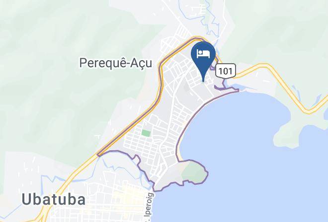 Ubatuba - Pousada Papito Hospedagem Maps