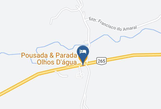 Santa Barbara Do Tugurio - Pousada & Parada Olhos D'agua Maps