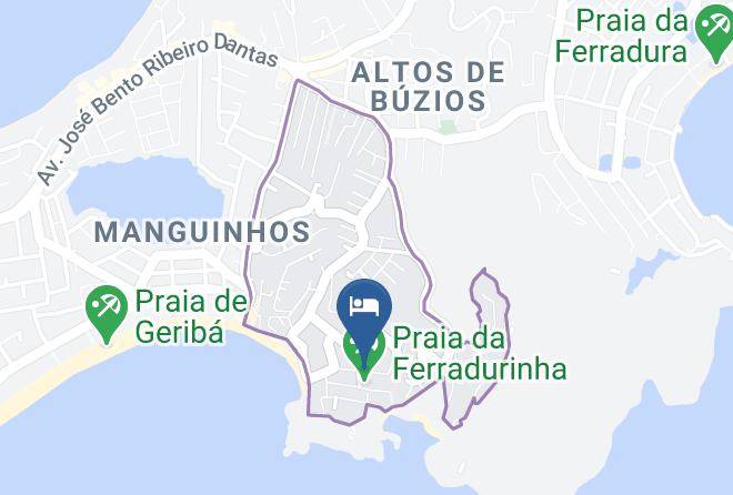 Buzios - Pousada Paraiso Maps