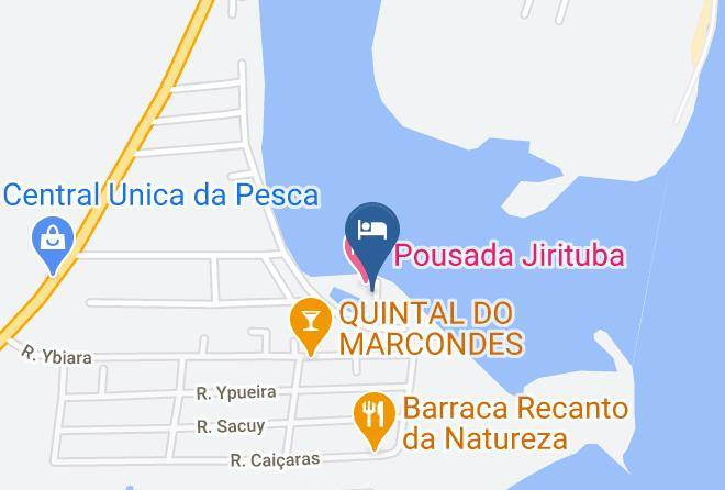 Barra De Santo Antonio - Pousada Paraiso Da Barra Maps
