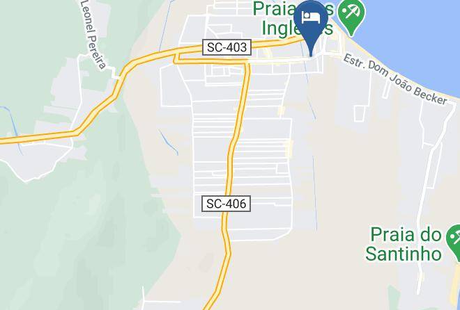 Florianopolis - Pousada Paraiso Das Praias Maps
