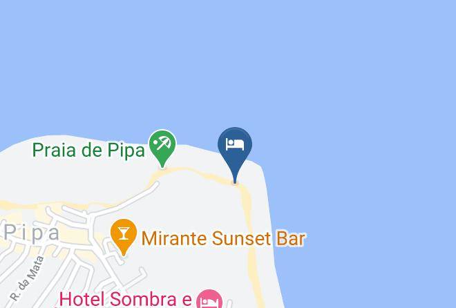 Tibau Do Sul - Pousada Paraiso Das Tartarugas Maps