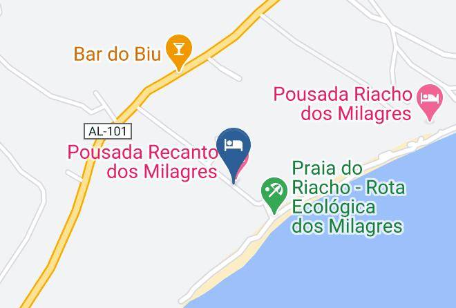 Sao Miguel Dos Milagres - Pousada Paraiso Dos Milagres Al Maps