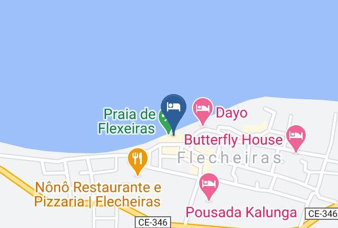 Trairi - Pousada Paraiso Flecheiras Maps