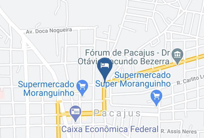 Pacajus - Pousada Paraiso Maps