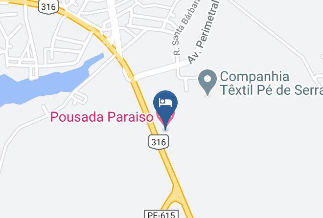 Araripina - Pousada Paraiso Maps