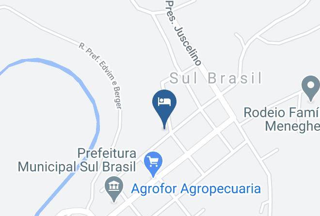 Sul Brasil - Pousada Paraiso Maps