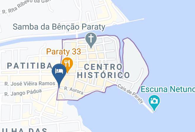 Parati - Pousada Pardieiro Maps