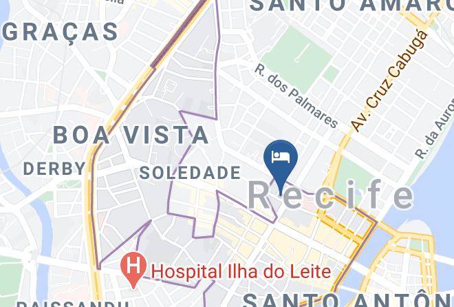 Recife - Pousada Paris Maps