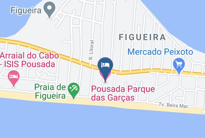 Arraial Do Cabo - Pousada Parque Das Garcas Maps