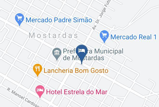 Mostardas - Pousada Parque Maps