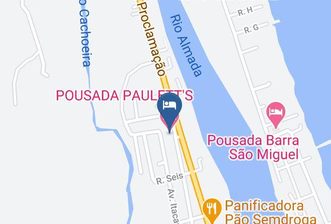 Ilheus - Pousada Paulett's Maps
