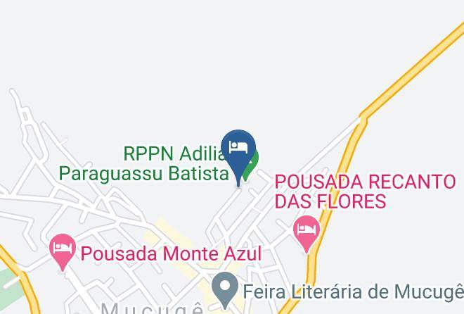 Mucuge - Pousada Pe De Serra Maps