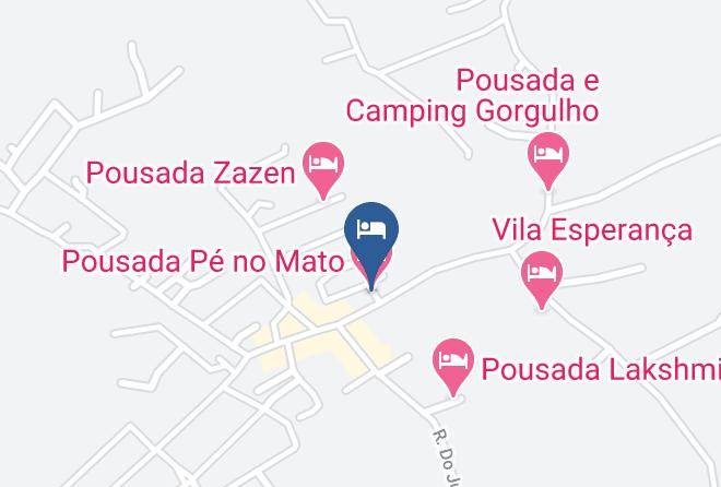 Bahia - Pousada Pe No Mato Maps