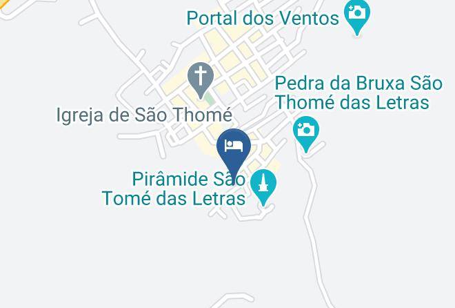 Sao Tome Das Letras - Pousada Pedra Da Bruxa Maps