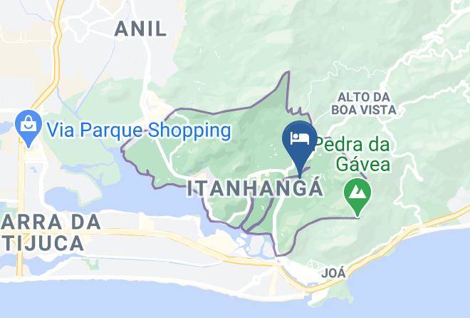 Rio De Janeiro Itanhanga - Pousada Pedra Da Gavea Maps