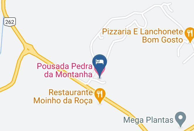 Domingos Martins - Pousada Pedra Da Montanha Maps