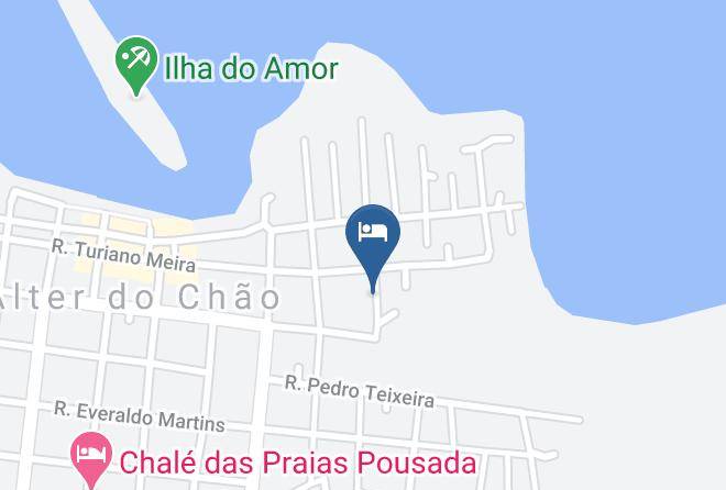Santarem - Pousada Pedra Do Sol Alter Do Chao Maps