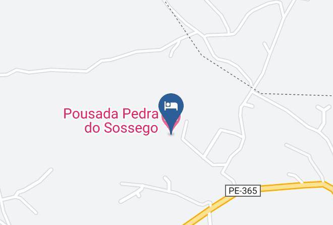 Triunfo - Pousada Pedra Do Sossego Maps
