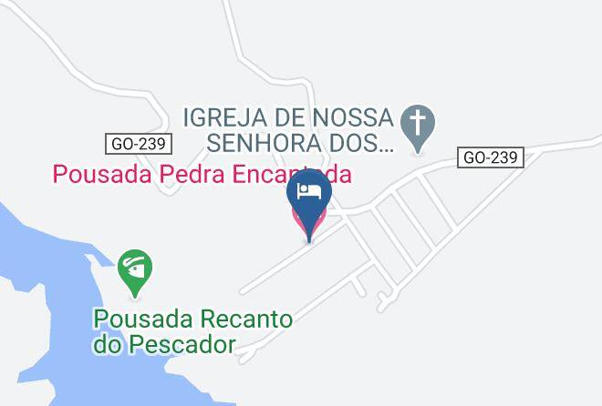 Colinas Do Sul - Pousada Pedra Encantada Maps