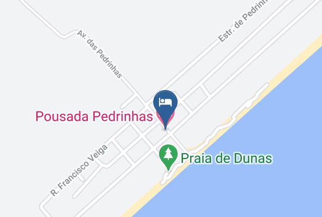 Ilhaprida - Pousada Pedrinhas Maps