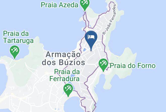 Buzios - Pousada Pelicano Maps
