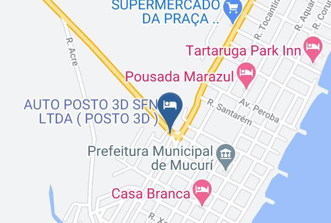 Mucuri - Pousada Pelourinho Maps