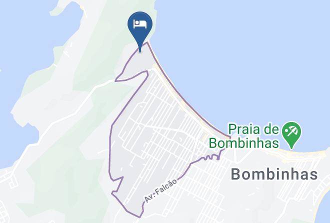 Bombinhas - Pousada Pequeno Paraiso Azul Maps