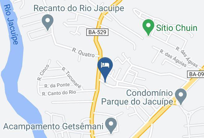 Camacari - Pousada Peregrino Maps