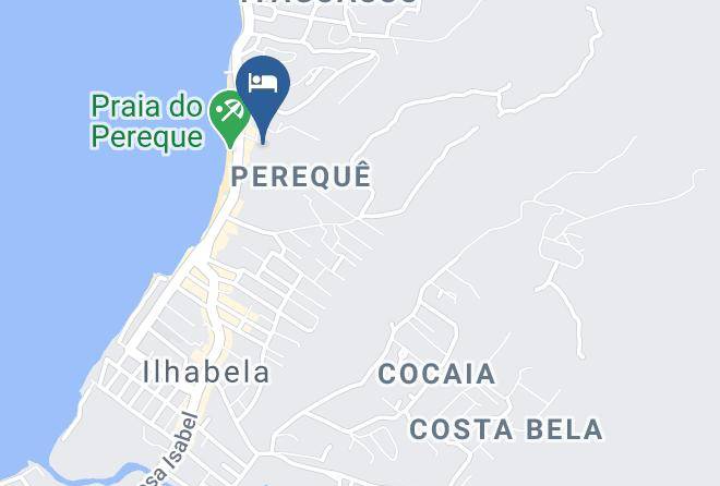 Ilhabela - Pousada Pereque Maps