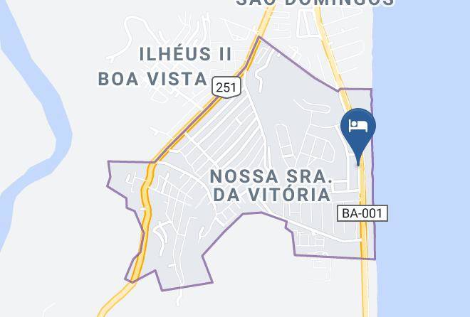 Ilheus - Pousada Perola Do Mar Maps