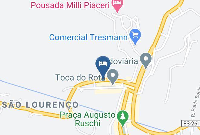 Santa Teresa - Pousada Piemonte Maps