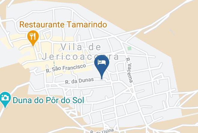 Jijoca De Jericoacoara - Pousada Pilao Maps