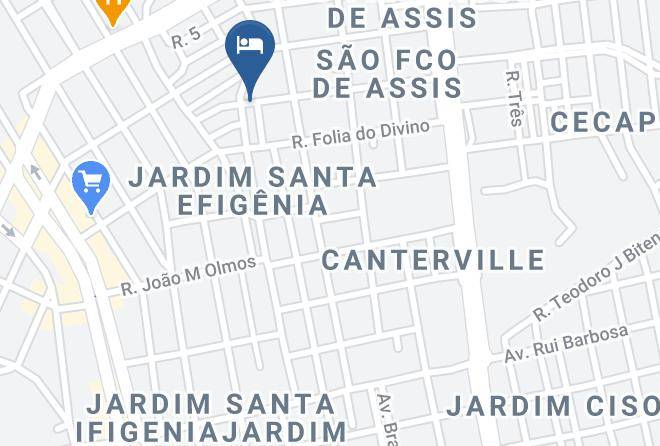Olimpia - Pousada Pimenta Maps