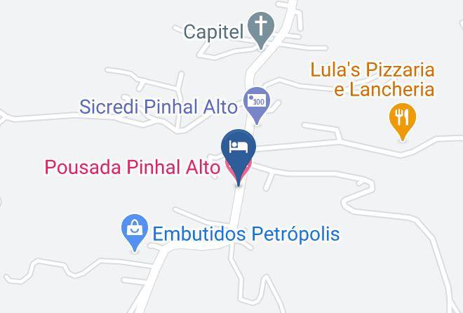 Nova Petropolis - Pousada Pinhal Alto Maps