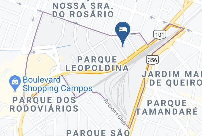 Campos - Pousada Pinheiro Maps