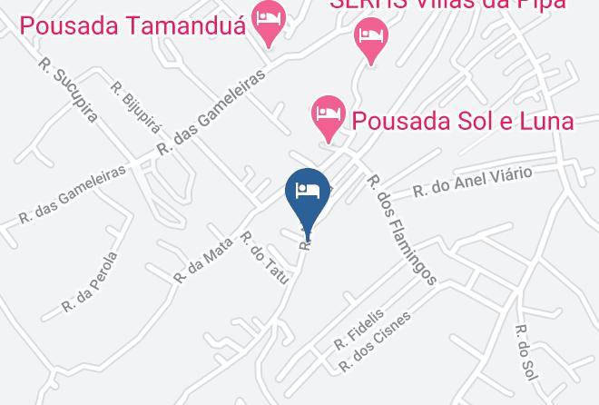 Tibau Do Sul - Pousada Pipa Brasil Maps