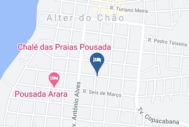 Santarem - Pousada Piracui Maps