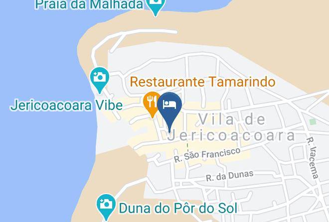 Jijoca De Jericoacoara - Pousada Piratas Da Vila Maps