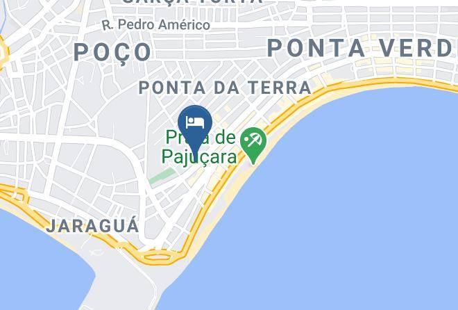 Maceio - Pousada Piratas Di San Rocco Maceio Praia Maps