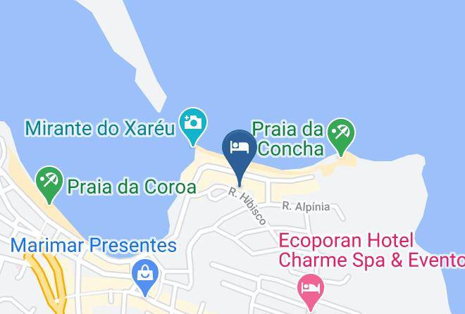 Itacare - Pousada Piratas Maps
