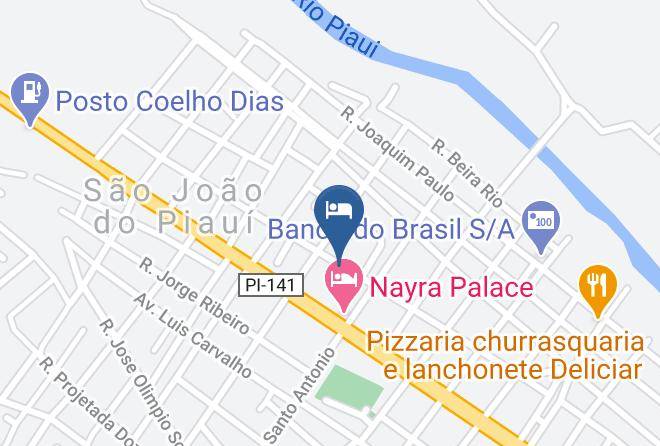 Sao Joao Do Piaui - Pousada Pitoresco Maps