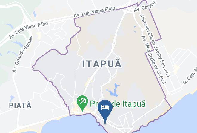 Salvador - Pousada Poesia Maps