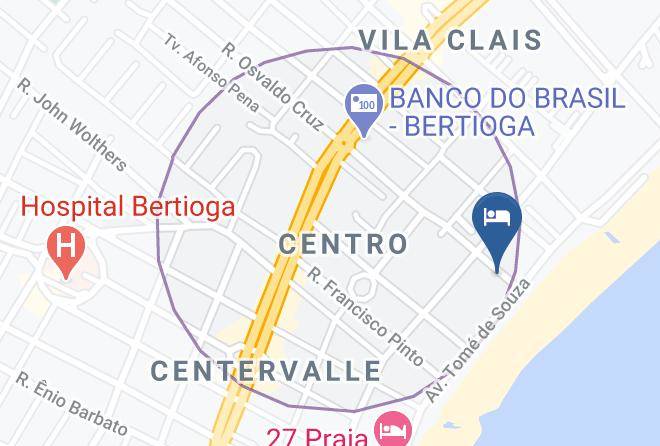 Bertioga - Pousada Poleto's Maps