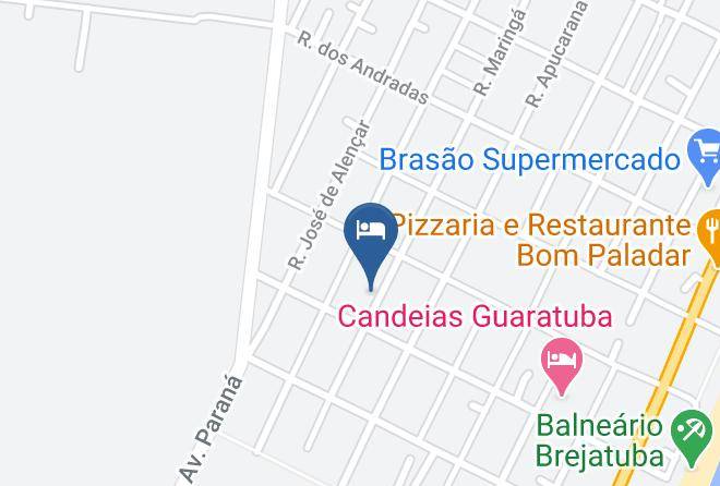 Guaratuba - Pousada Polli Maps