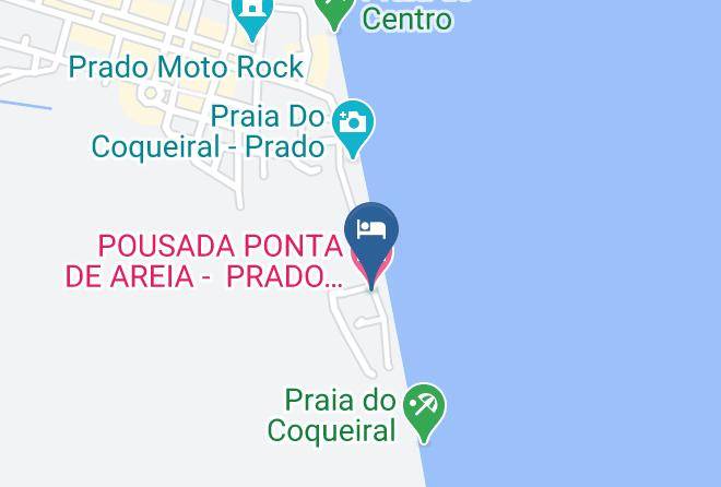 Prado - Pousada Ponta De Areia Prado Bahia Hospedagem E Hotel Maps