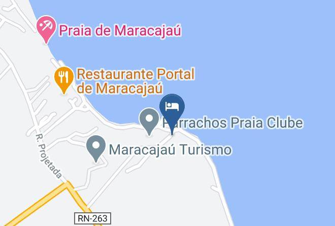 Maxaranguape - Pousada Ponta Dos Aneis Maracajau Rn Maps