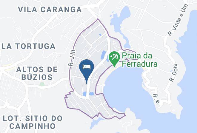 Buzios - Pousada Pontal Da Ferradura Maps